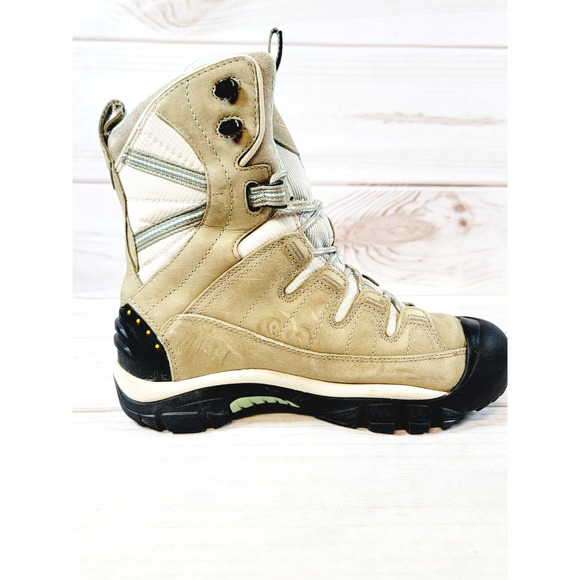 Keen Womens 8.5 Boots Dry Waterproof Summit County Work Insulated Winter Hiking - Picture 10 of 16